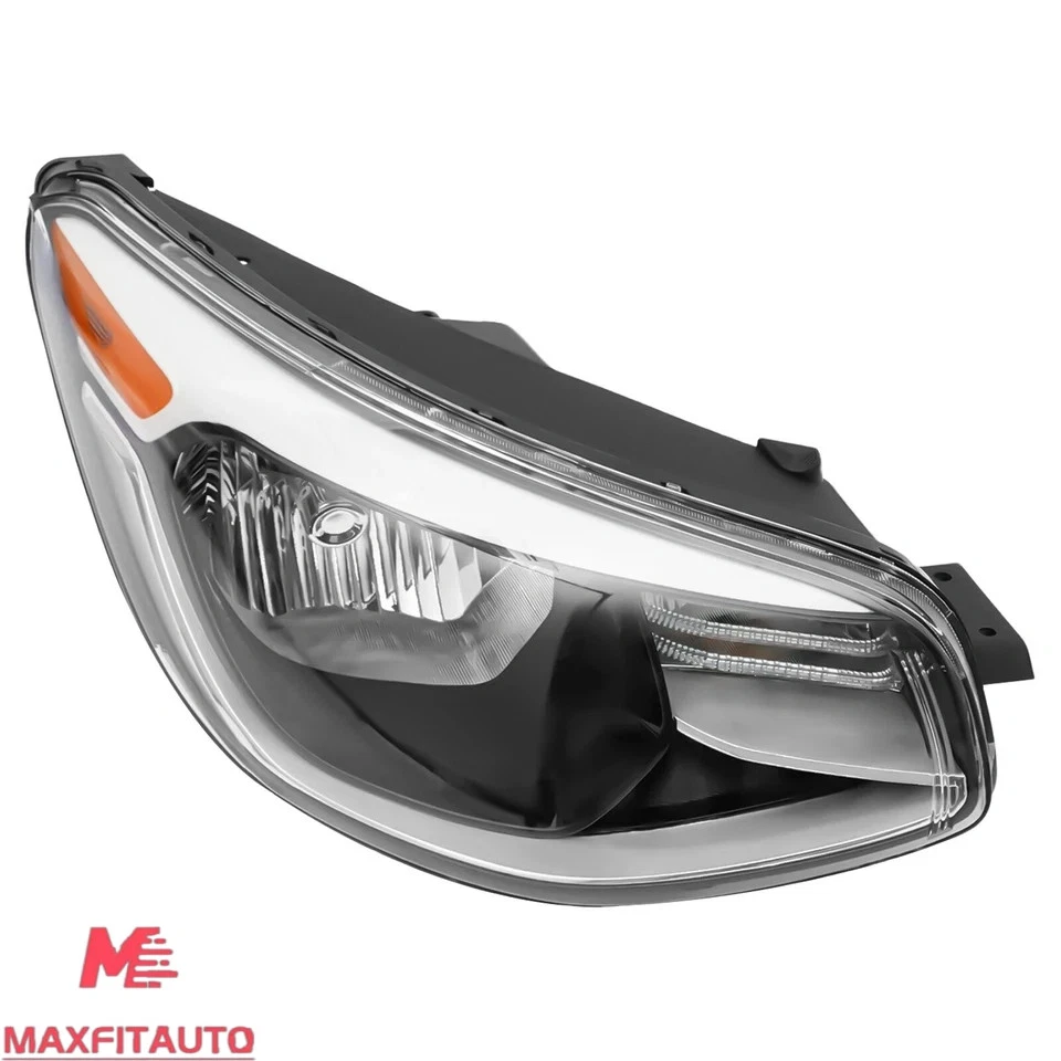 For 2014-2019 Kia Soul Headlight Headlamp Halogen W/O Bulbs Passenger Side Right Foto 4 de 4