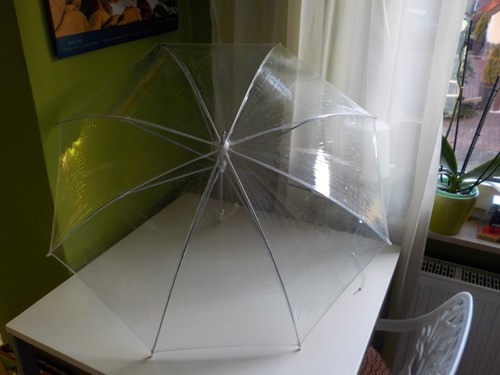 Umbrella Transparent Vintage Y2K Original From Japan Tokyo Science Fiction