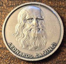 Leonardo Da Vinci Coin  ‘Concept of Manned Flight’ Commemorative Token