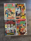Vintage Lot of 4 DC Comics Minor Key Issues.  Superman, Superboy, JSA, Lois Lane