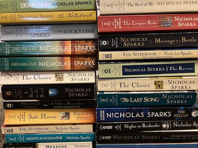 #ad Build Your Own Nicholas Sparks Paperback Lot Bundle You Choose the Books $3.00