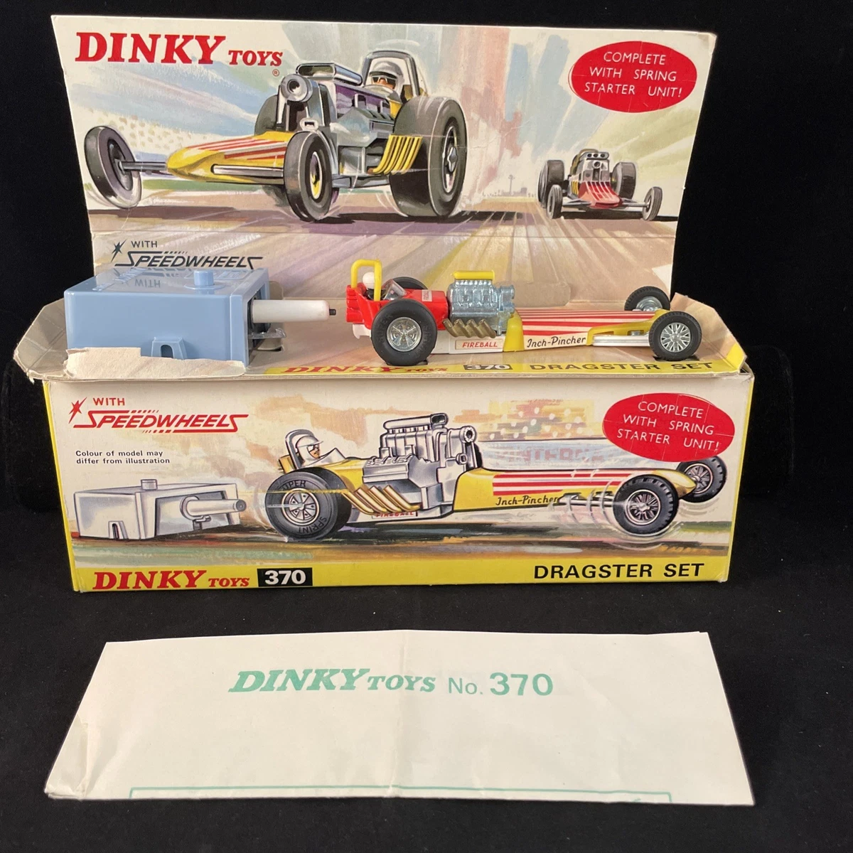 Sold Price: DINKY TOYS (4): -250 camion de pompier (incomplet