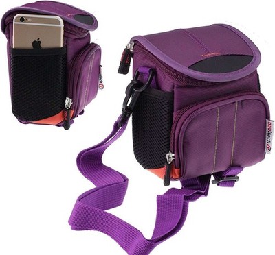 Navitech Purple Case For LAKWAR 60x-120x Mini Pocket Microscope