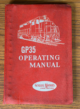 Gp35 Diesel Locomotive Operator Manual 1964 Edm General Motors Electro-motive Gm