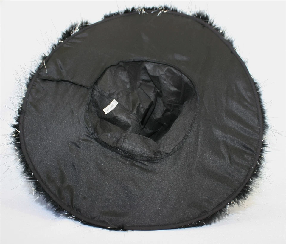 Witch Hat Black and Silver Girl Youth One Size - Image 2 of 2