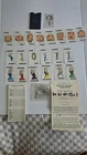 Vintage 1949 Parker Brothers Clue Board Game Pieces Weapons Still Sealed