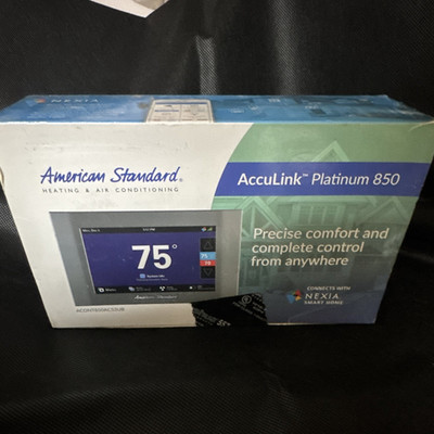 American Standard AccuLink Platinum 850 Wi-Fi Touchscreen Nexia 4.3'' White
