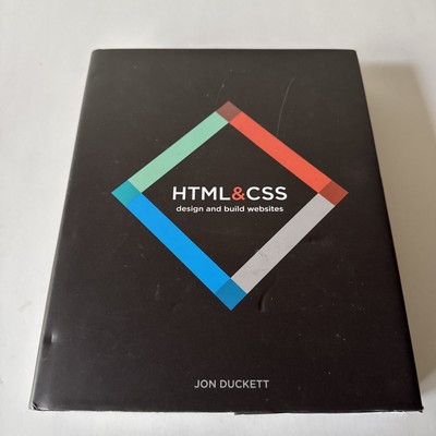 HTML & CSS Design and Build Websites by Jon Duckett Paperback Very Good