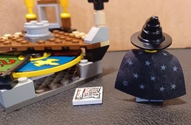 LEGO Harry Potter: Sorting Hat 4701 Set w/ Minifigure Hat & Cape (SEE DESC)   -K