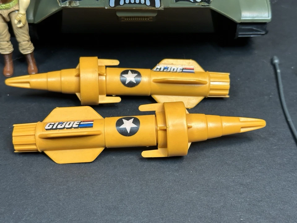 Vintage G.I. Joe Sergeant Slaughter and Warthog completo - Imagem 3 de 4