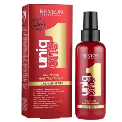 UniqOne Moisturizing Leave-In Treatment, Repair For Damaged Hair, Classic Fra...