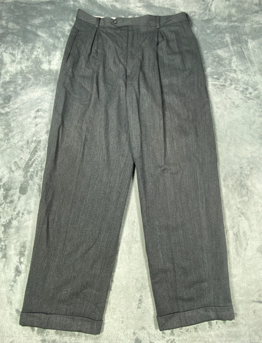 パンツ Giorgio Armani vintage dark grey slacks Giorgio Armani Gray Pants for Men for sale | eBay