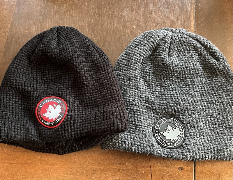 Two Beanies Canada Gear Beanie Caps Hats One Size Adult