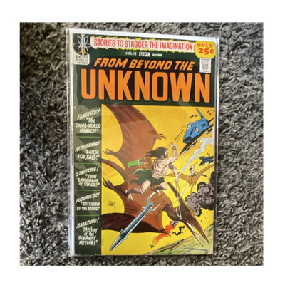 DC Comics From Beyond the Unknown #12 1970 Bronze Age Science Fiction Comic