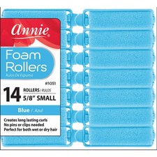 Small Foam Hair Rollers 5 8 Inch Salon Style Soft Heatless Curling Rods 14 Piece