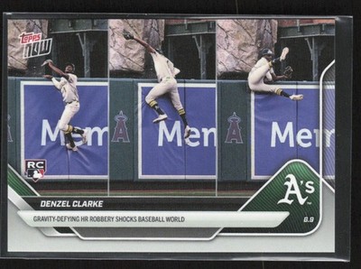 2025 HR Robbery Shocks Baseball World Danzel Clarke Oakland Athletics #283