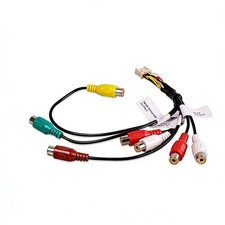 XT-91918-L4 12Pin AV RCA Harness Compatible with Select Pioneer in Dash Head ...