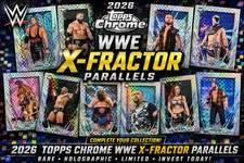 2026 Topps Chrome WWE X-Fractors - YOU PICK! Complete your set!