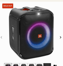 JBL PartyBox Encore Essential Portable Bluetooth Speaker 100W Black, Lights