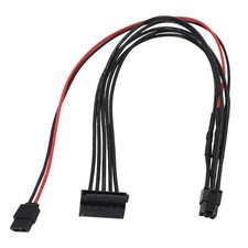 SATAs 15Pin to 6Pin Power Adapter Cable Tin Plated Copper For Opticals Drive