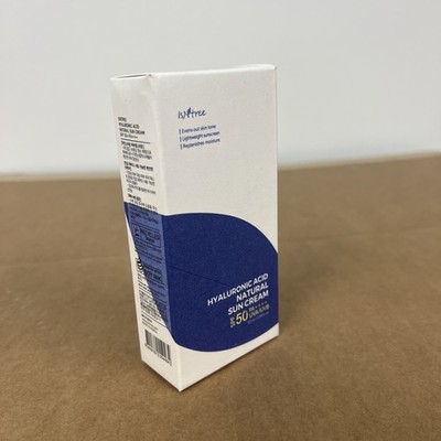 ISNTREE Hyaluronic Acid Natural Suncream SPF50 PA++++ 1.7 oz
