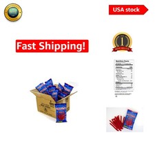 Delicious  Red Licorice Twists - Perfect Guilt-Free Snack, 4oz x 24