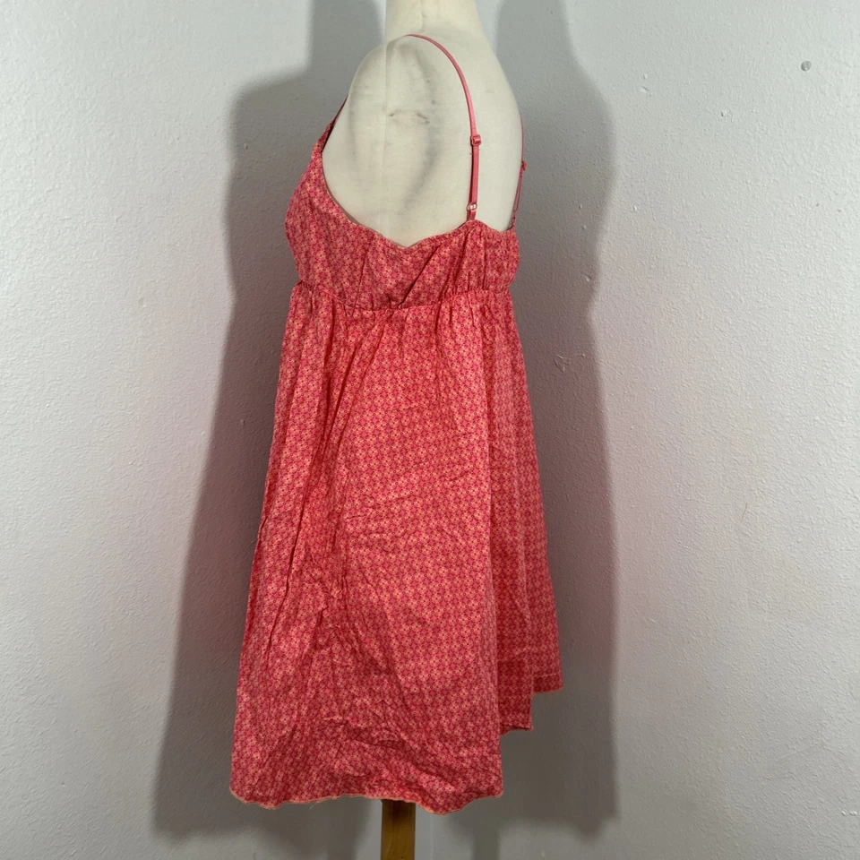 Mini Vestido Lei Para Mujer Grande Floral Babydoll Cottagecore Años 90 Y2K Foto 2 de 4