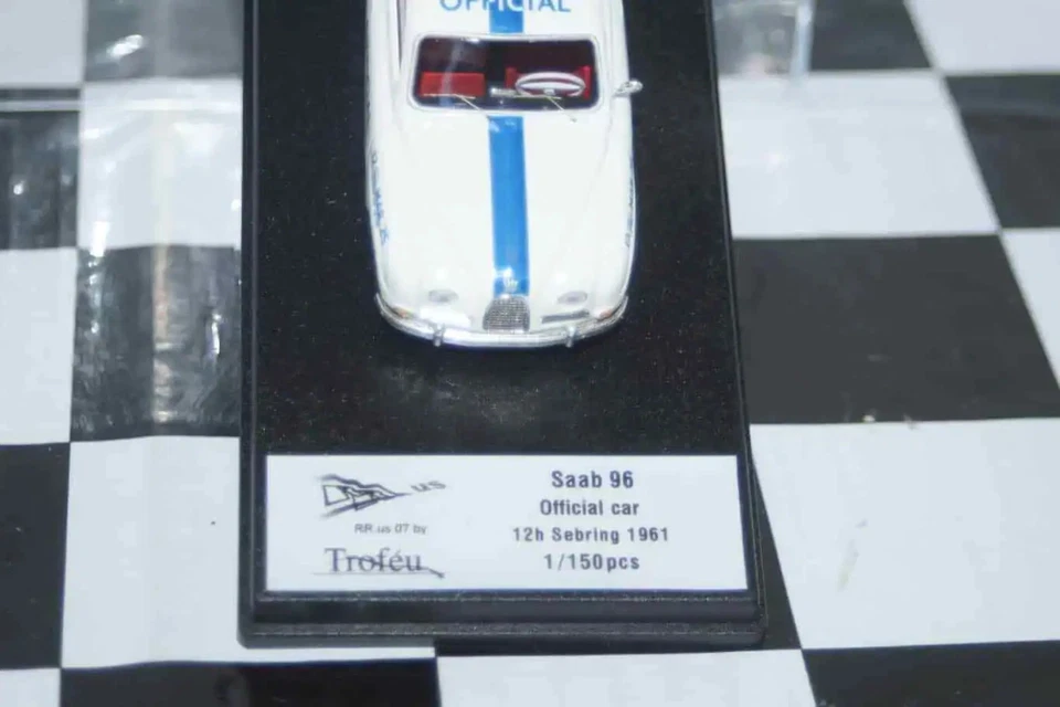 Trofeu Saab 96 Official Car 12h Sebring 1961 RR.us 07 Resin 1:43 - Image 2 of 4