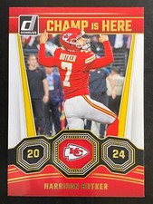 Harrison Butker 2024 Donruss Football Champ is Here Kansas City Chiefs #8