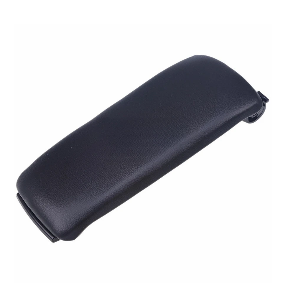 Cubierta de reposabrazos de consola central de coche de cuero ABS negra nueva para Audi A6 C5 1998-2005 Foto 3 de 4