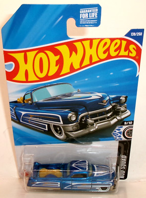 2025 HOT WHEELS 1:64 HW ROD SQUAD 9/10 BLUE CUSTOM '53 CADILLAC HW