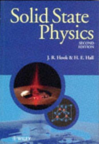 Solid State Physics, 2nd Edition: 30 (Manchester Physics Series), Hook, J. R.,Ha