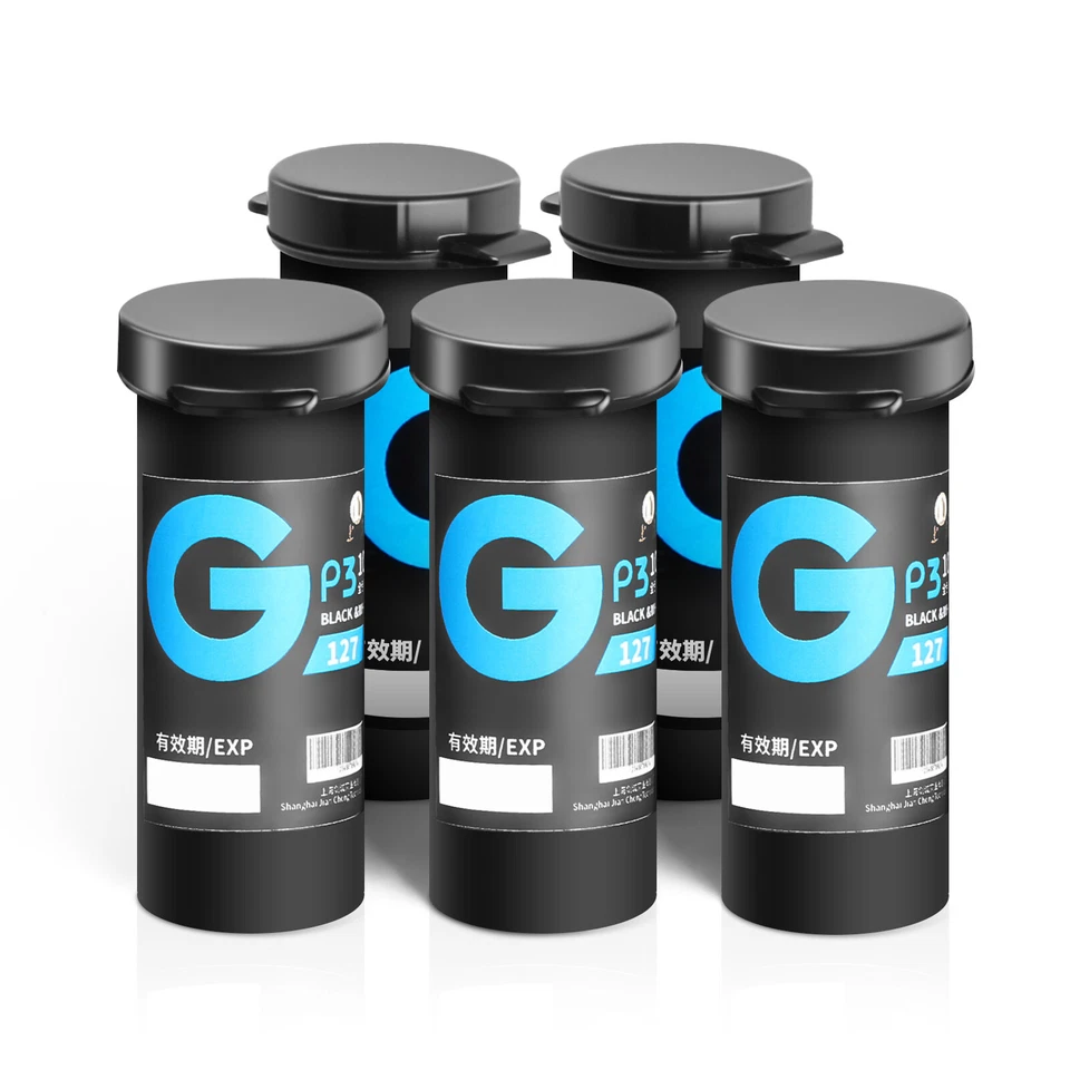 2/6/10x Shanghai GP3 127 Schwarz Weiß B/W ISO 100 Roll Film Negativ 2026 Frisch - Image 3 of 4