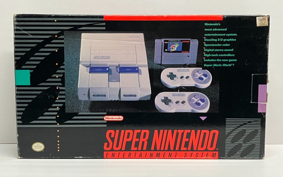Super Nintendo SNES Entertainment System Game Console | eBay