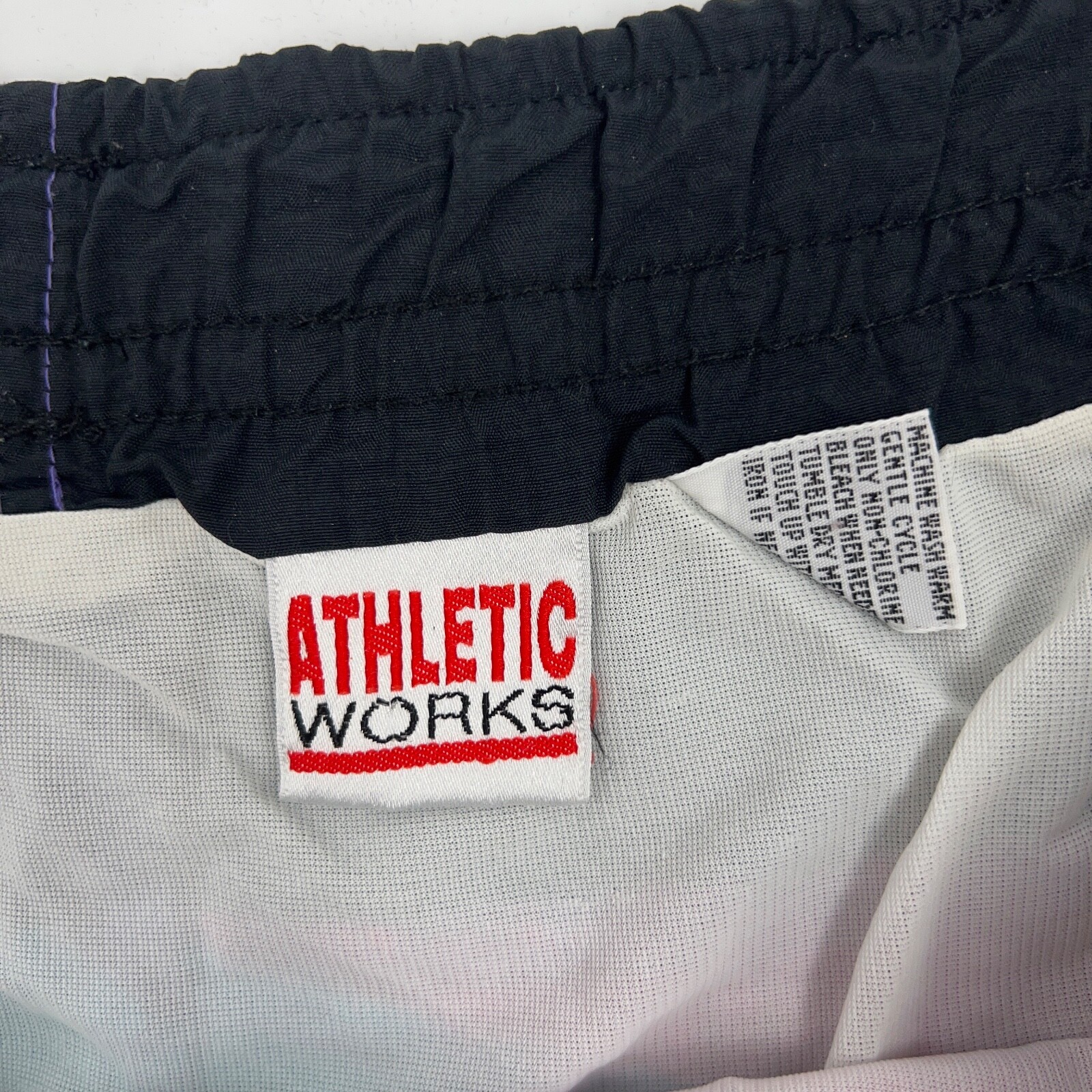 Vintage 1980s Athletic Works Swim Suit Medium M No St… Gem