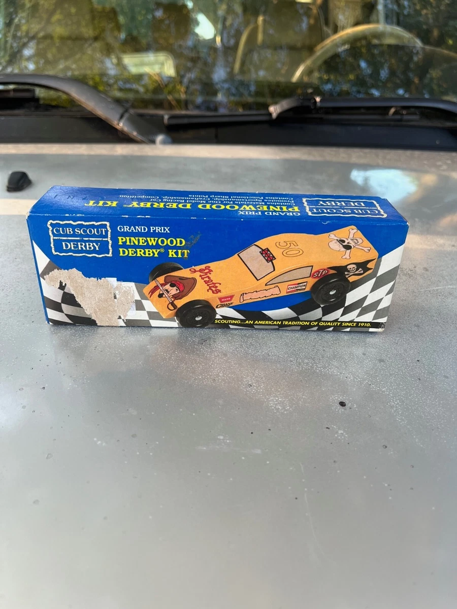 Cub Scout Derby Grand Prix Pinewood Derby Kit New in box, Pinewood