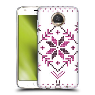 HEAD CASE DESIGNS FAIR ISLE WINTER PRINTS SOFT GEL CASE FOR MOTOROLA PHONES 2