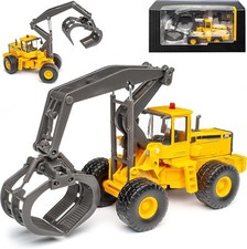 Volvo Lader L180C mit Holzgreifer in Baugr&ouml;&szlig;e 1:87/H0 von Cararama