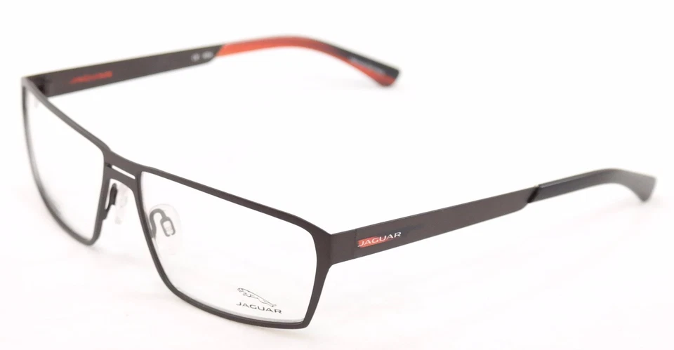 Auténtico marco de gafas Jaguar rendimiento 33801-843 metal marrón hecho en Alemania Foto 2 de 4