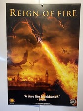 Reign Of Fire. Original UK Video Poster.