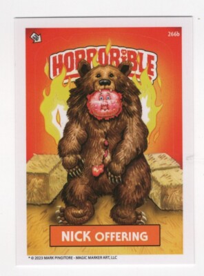 2023 HORRORIBLE KIDS NEW SERIES 8 NICK OFFERING 266b MARK PINGITORE