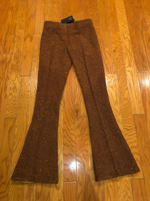 Burberry Prosum ワイドパンツ New Burberry Prorsum skinny heavy tweed flared bell pants