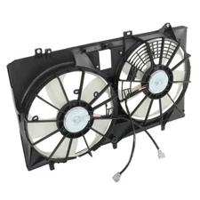 Radiator Condenser Cooling Fan Assembly For 2011-2016 Toyota Sienna Lexus RX350