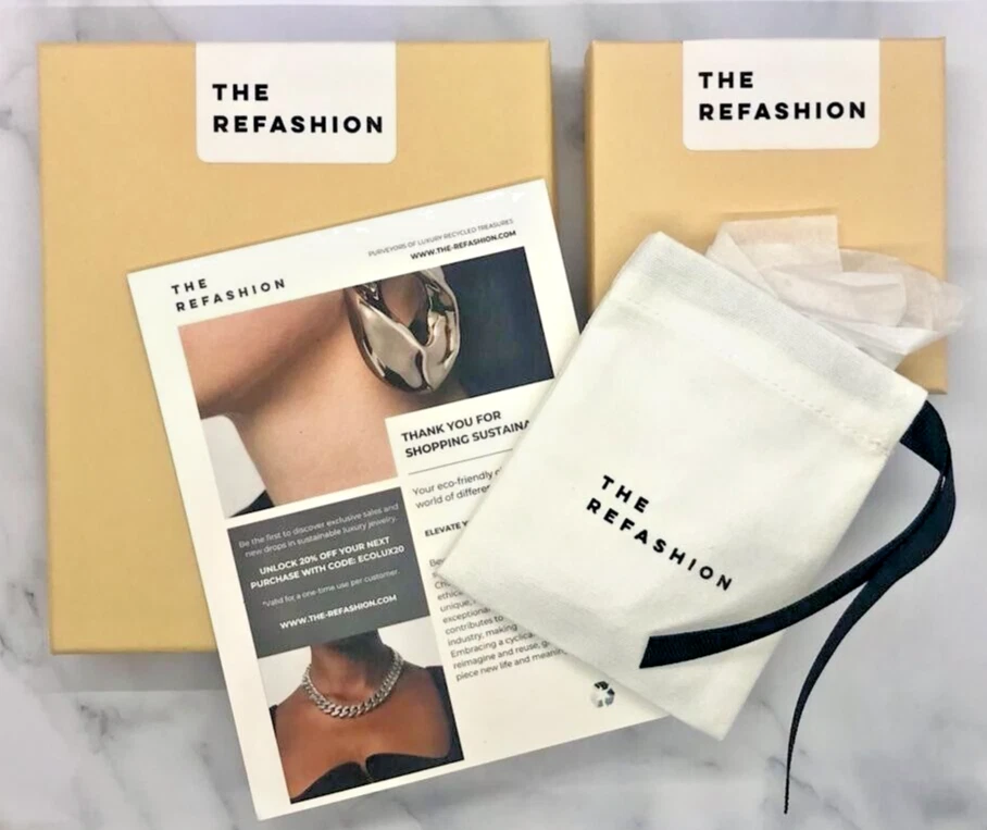 Auth FENDI FF Rhinestone Hair Clip - Pre owned / KD3311 - Image 4 of 4