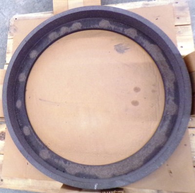 FIVES LANDIS GARDNER ABRASIVE GRINDING WHEEL, W040319, C46-E11-B, 30X3X28