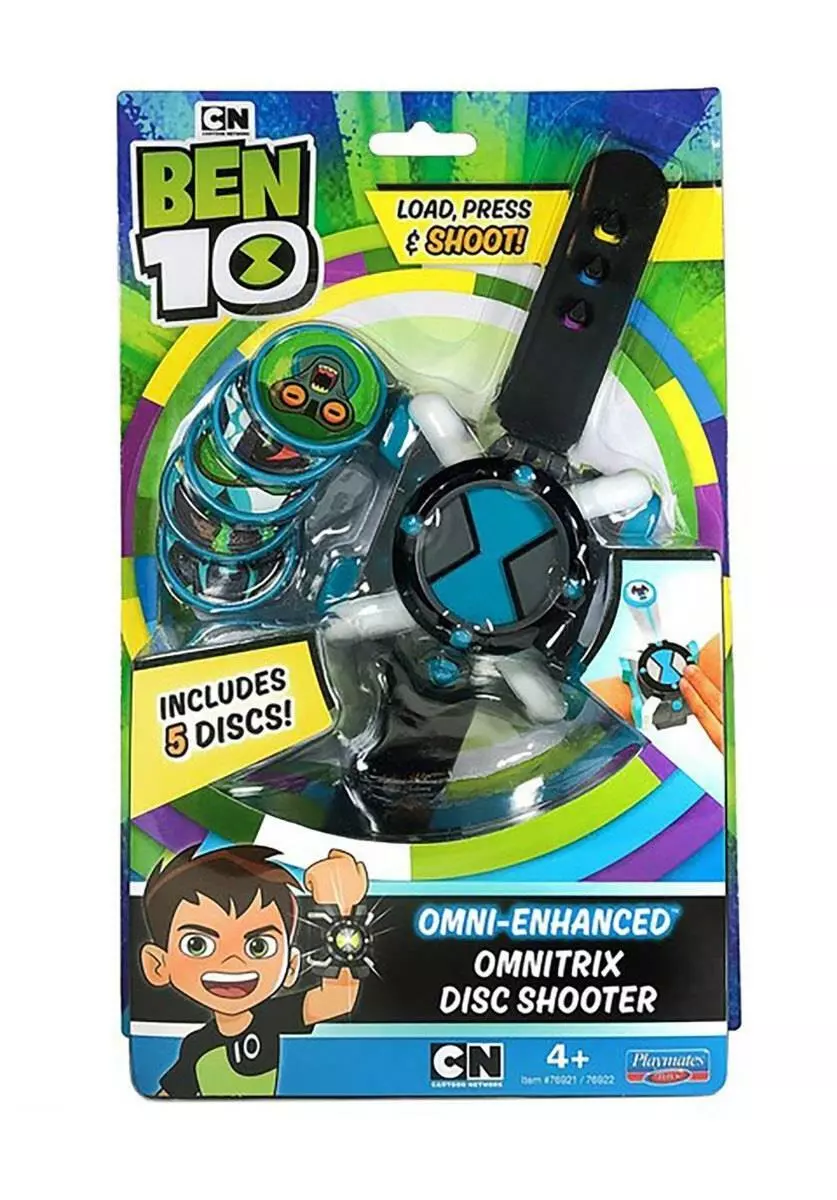 Ben10 Omnitrix Disc Shooter Jouet Cadeau Garçon Montre +4