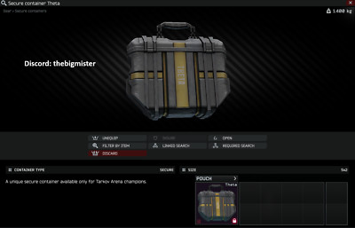 Escape from Tarkov - Theta Secure Container PvP / PvE / Arena 1.0 EFT