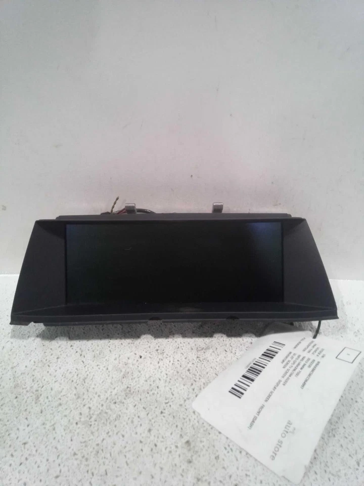 BMW 750I 2012 panel de exhibición de infoentretenimiento OEM negro 93 k millas NJ25-K02330 Foto 2 de 4