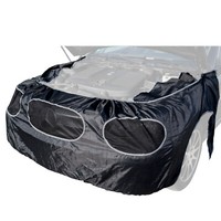 Frontschutzplane Dresselhaus Bugschutz Universal FüR Pkw, Frontabdeckung Schwarz