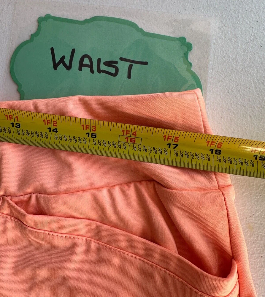 Tail Tennis Skirt L Skort Shorts Lined Neon Orange Pockets Studded Pickleball Tail Tennis Skirt L Skort Shorts Lined Neon Orange Pockets Studded Pickleball